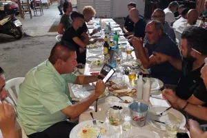 Δείπνο στους νεοσύλλεκτους 