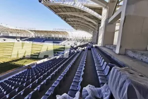 Νέες ΦΩΤΟΣ από το γήπεδο στο Κολόσσι...