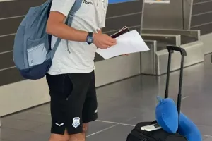 Στο αεροδρόμιο ο Απόλλωνας (Φώτος)