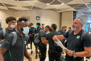 Άφιξη στο Αζερμπαϊτζάν (φώτος)