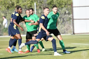 ΑΕΛ: Κλικς από το φιλικό με ΑΕΖ
