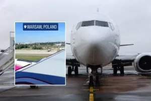 ΑΝΟ/Προσγείωση στη Βαρσοβία