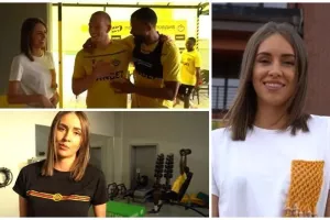 H πανέμορφη Hristina "τρύπωσε" στο προπονητικό της Μπότεφ