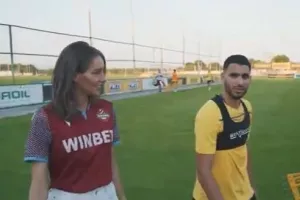 Μπότεφ/Pre-game με Hristina Draganova