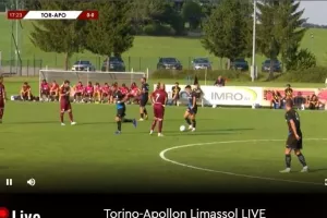 Τορίνο- Απόλλων: Πρόβα τζενεράλε με ήττα (φώτος)