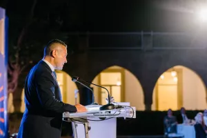 Εκδήλωση με Τζον Χριστοδούλου στο Προεδρικό