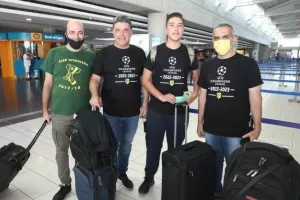 "Πέταξε"... για Δανία η ΑΕΚ/ Μαζί της το kerkida.net (Φώτος)