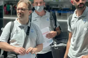 Στο αεροδρόμιο ο Απόλλωνας (Φώτος)
