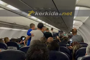 Ο ύμνος της ΑΕΚ από τα μεγάφωνα του αεροπλάνου! (Βίντεο)