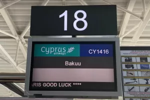"Πέταξε" για Αζερμπαϊτζάν ο Άρης - Μαζί του το Kerkida.net (Φώτος)