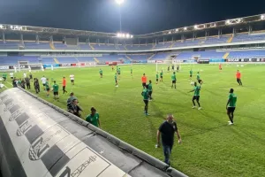 Προπόνηση... στην "Bakcell Arena" (Φώτος/Βίντεο)