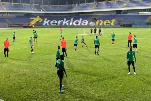 Προπόνηση... στην "Bakcell Arena" (Φώτος/Βίντεο)