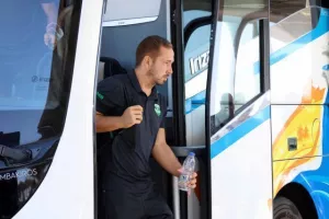 "Πέταξε" για Αζερμπαϊτζάν ο Άρης - Μαζί του το Kerkida.net (Φώτος)
