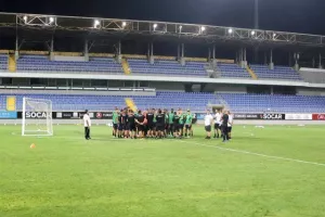 Προπόνηση... στην "Bakcell Arena" (Φώτος/Βίντεο)