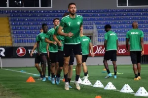 Προπόνηση... στην "Bakcell Arena" (Φώτος/Βίντεο)