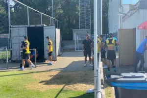 ΑΕΚ: Εκτός το απόγευμα οι Χατζισαφί και Αλμπάνης - Ο Χατζηδιάκος στην προπόνηση