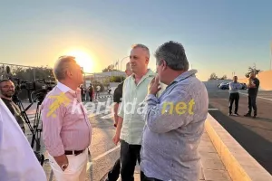 Στα εγκαίνια του νέου γηπέδου της Δόξας/ "Πηγαδάκι" με Γιώτη Δημητρίου - Καραβίδα ο Πρόδρομος (φώτος)