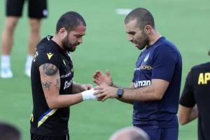ΑΠΟΕΛ/ Η τελευταία προπόνηση ενόψει Κιζιλζάρ (φώτος)