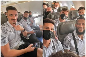 ΑΕΛ/ΚΛΙΚΣ... απ' το αεροπλάνο!