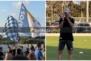 (ΒΙΝΤΕΟ Kerkida) Αποθέωσαν Μπεργκ και ζήτησαν πρωτάθλημα!