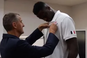 Τιμήθηκε με μετάλλιο ο Φαλ για το αργυρό στους Ολυμπιακούς