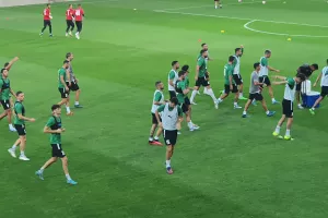 Η τελευταία προπόνηση της ΑΕΚ (Φώτος)