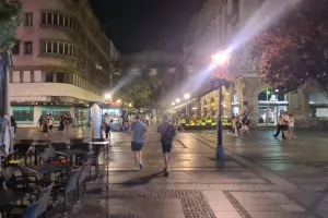 Belgrade by night