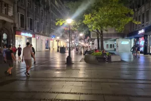 Belgrade by night