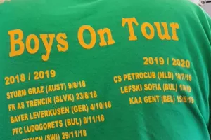 Update… Boys on tour!