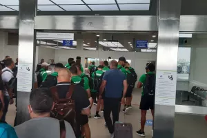 Έφτασε Βέλγιο η Ομόνοια (φώτος)