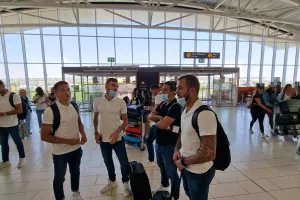 "Πέταξε" για Αθήνα ο Απόλλωνας-Μαζί του το kerkida (βίντεο/φώτος)