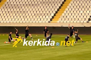 Η προπόνηση της Γάνδης (φώτος)