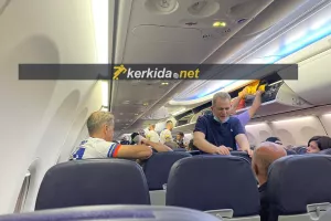 (ΦΩΤΟΣ/ΒΙΝΤΕΟ) "Πέταξε" για την επιστροφή το ΑΠΟΕΛ