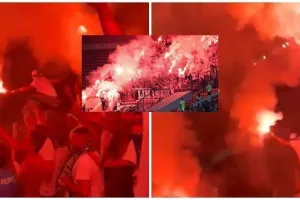 Απόλλων/Το pyro show με βίντεο από την κερκίδα