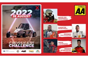 Πενταμελής κυπριακή ομάδα στο Cross Kart Challenge 2022 στο Λίβανο