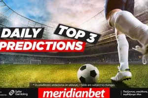 DAILY TOP 3 PREDICTIONS: Πάμε με γκολ στην σημερινή τριάδα με 8.06 απόδοση!