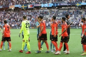 Τζουργκάρντεν - ΑΠΟΕΛ: Βαριά ήττα στη Σουηδία (φώτος)