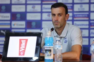 Καταλά: "Θέλουμε να πάμε Ελλάδα με καλό αποτέλεσμα" - Πίττας: "Πιστεύω στην ομάδα"