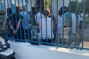 Θεία Λειτουργία στο Παρεκκλήσι Παναγίας Σουμελά (Φώτος)