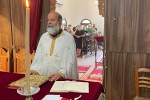 Θεία Λειτουργία στο Παρεκκλήσι Παναγίας Σουμελά (Φώτος)