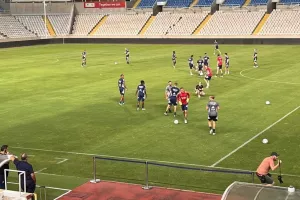 Η προπόνηση της Τζουργκάρντεν (Φώτος)