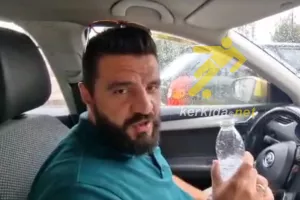 (Βίντεο - Kerkida) Ο ταξιτζής... προβλέπει: "Ολυμπιακός - Απόλλων 0-1"! 