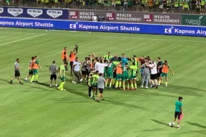 ΕΤΣΙ πανηγυρίστηκε η σπουδαία πρόκριση! (Φώτος/Βίντεο)
