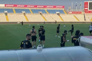ΑΠΟΕΛ/ Η τελευταία προπόνηση ενόψει Κιζιλζάρ (φώτος)