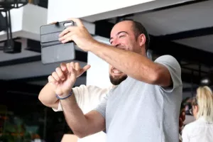Δεξιώθηκε τους δημοσιογράφους με θέα τον Δούναβη η ΑΕΚ (φώτος) 