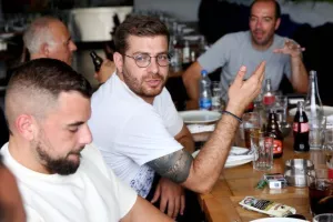 Δεξιώθηκε τους δημοσιογράφους με θέα τον Δούναβη η ΑΕΚ (φώτος) 