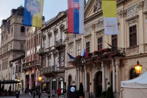 Kosice by night!