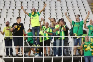 (Φωτορεπορτάζ) Οι ΑΕΚτζήδες στο Stadion FK Partizan