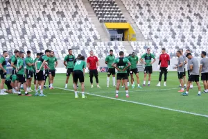 Η τελευταία προπόνηση της ΑΕΚ (Φώτος)