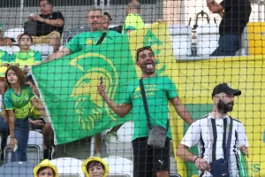 Οι ΑΕΚτζήδες στην "Košická Futbalová Aréna" (φώτος)
